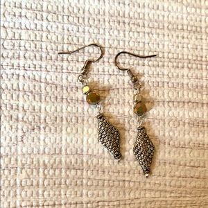 Silver dangle earrings!